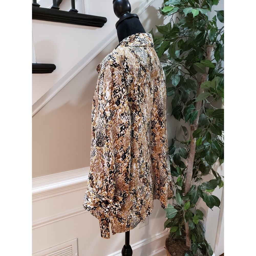 Notations Women's Multicolor Polyester Collared L… - image 6